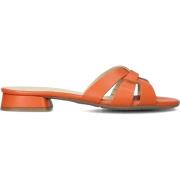 Dames LED Knoop Slippers Lina Locchi , Orange , Dames