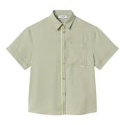 Groene Antilles Shirt Polyester Hoff , Green , Heren