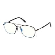 Blauw Blok Brillenmontuur FT 5830-B Tom Ford , Black , Unisex