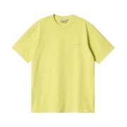 Vintage T-shirt met korte mouwen Carhartt Wip , Yellow , Heren