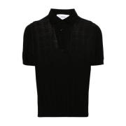 Zwarte T-shirts en Polos Lardini , Black , Heren