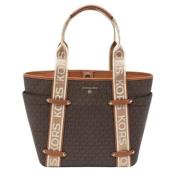 Pre-owned Leather shoppers Michael Kors Pre-owned , Brown , Dames