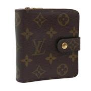 Pre-owned Canvas wallets Louis Vuitton Vintage , Brown , Dames