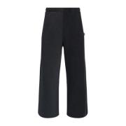 wide-leg sweatpants MM6 Maison Margiela , Black , Heren