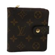 Pre-owned Canvas wallets Louis Vuitton Vintage , Brown , Dames