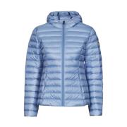 Aansluitende gewatteerde jas met capuchon - Blauw Jott , Blue , Dames