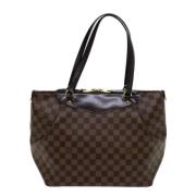 Pre-owned Canvas totes Louis Vuitton Vintage , Brown , Dames