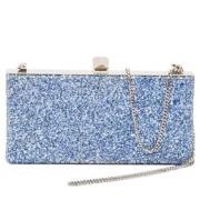 Pre-owned Fabric handbags Jimmy Choo Pre-owned , Blue , Dames