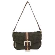 Pre-owned Canvas shoulder-bags Givenchy Pre-owned , Green , Dames