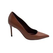 Pre-owned Leather heels Celine Vintage , Brown , Dames