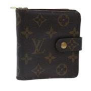 Pre-owned Canvas wallets Louis Vuitton Vintage , Brown , Dames