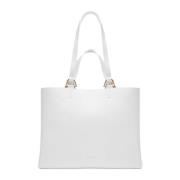 Hop On Functionele Tote Tas Coccinelle , White , Dames