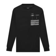 Bedrukt T-shirt MM6 Maison Margiela , Black , Heren