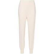 Beige Crepe Broek Stella McCartney , White , Dames