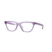 Violet Frame Zonnebril Versace , Purple , Dames