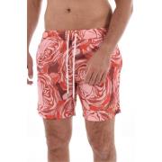 Dierenprint Zwembroek - Rood Cavalli Class , Multicolor , Heren