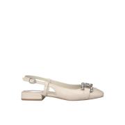 Gesp platte schoen Alma EN Pena , White , Dames