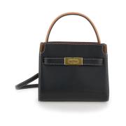 Zwarte Lee Radziwill Tassen Collectie Tory Burch , Black , Dames