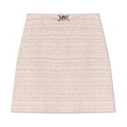 Tweed rok Versace , Pink , Dames