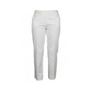 Witte katoenen broek met zakken Dolce & Gabbana , White , Dames