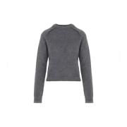 Regenstorm Jumper Jil Sander , Gray , Dames