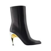 Leather boots Alexander McQueen , Black , Dames