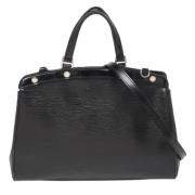 Pre-owned Leather louis-vuitton-bags Louis Vuitton Vintage , Black , D...