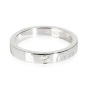 Pre-owned Metal rings Cartier Vintage , Gray , Dames