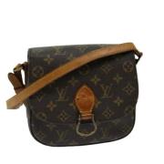 Pre-owned Canvas louis-vuitton-bags Louis Vuitton Vintage , Brown , Da...