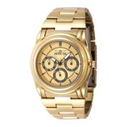 Gouden Wijzerplaat Kwarts Horloge - Slim Collectie Invicta Watches , Y...
