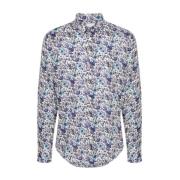 Bloemen Liberty Slim Fit Overhemd PS By Paul Smith , Multicolor , Here...