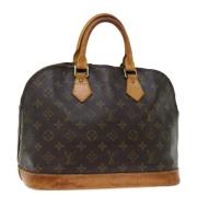 Pre-owned Canvas louis-vuitton-bags Louis Vuitton Vintage , Brown , Da...