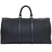 Pre-owned Leather travel-bags Louis Vuitton Vintage , Blue , Dames