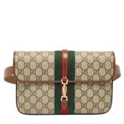 Pre-owned Leather crossbody-bags Gucci Vintage , Multicolor , Dames