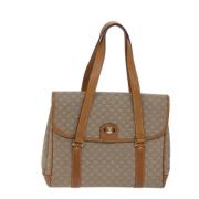 Pre-owned Canvas celine-bags Celine Vintage , Beige , Dames