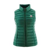 Puffer Vest Seda - Stijlvol en Warm Jott , Green , Dames