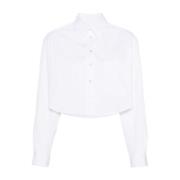 Witte Poplin Klassieke Blouse Isabel Marant , White , Dames