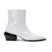 Billy lakleren enkellaarzen Balmain , White , Heren