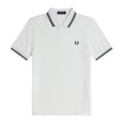 Polo Shirts Fred Perry , White , Heren