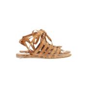 Pre-owned Suede sandals Gianvito Rossi Pre-owned , Brown , Dames