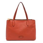 Herfst Mara Leren Crossbody Tas Gianni Chiarini , Orange , Dames