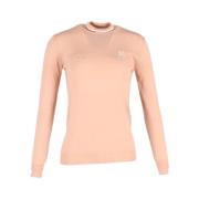 Pre-owned Wool outerwear Loewe Pre-owned , Pink , Dames