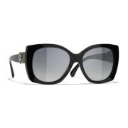 Ch5519 C622S8 Sunglasses Chanel , Black , Dames