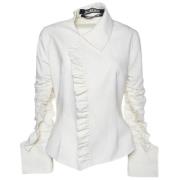 Pre-owned Fabric tops Jacquemus Pre-owned , White , Dames