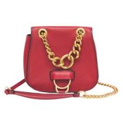 Pre-owned Leather shoulder-bags Miu Miu Pre-owned , Red , Dames