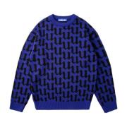 Paarse Katoenen Lord Sweater Usual , Multicolor , Heren