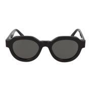 Ronde acetaat zonnebril Retrosuperfuture , Black , Unisex