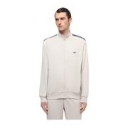 Jersey Logo Band Trainingspak Set Emporio Armani , Beige , Heren