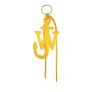 Sleutelhanger met logo JW Anderson , Yellow , Unisex