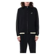 Zwart Gebreide Track Jacket Awake NY , Black , Heren